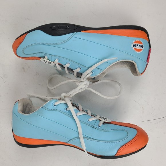 Hunziker Steve McQueen Driving Shoes Gulf Racing Porsche 917 #23 #24 Size US 5 main image 8
